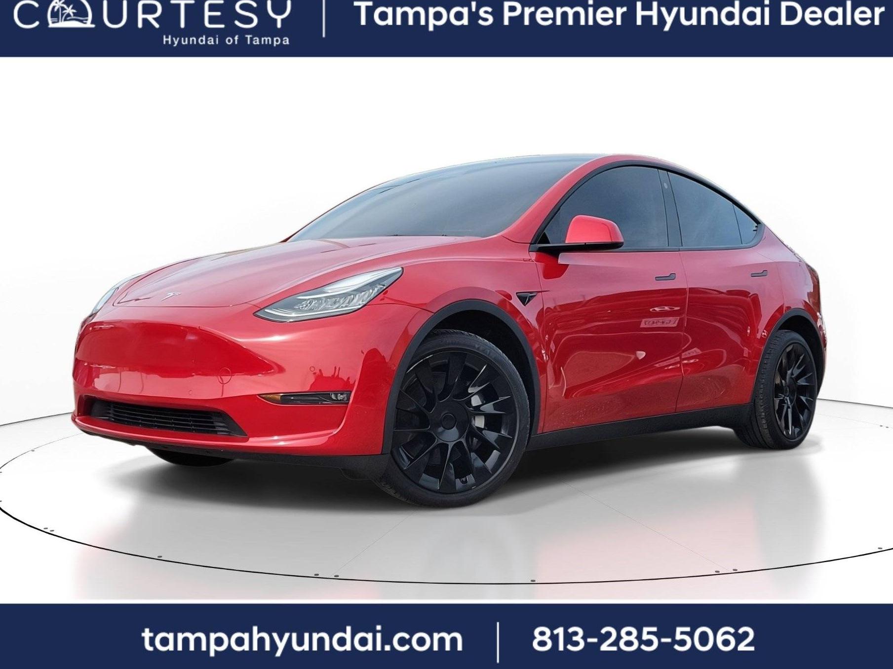 TESLA MODEL Y 2022 7SAYGDEE5NF415420 image